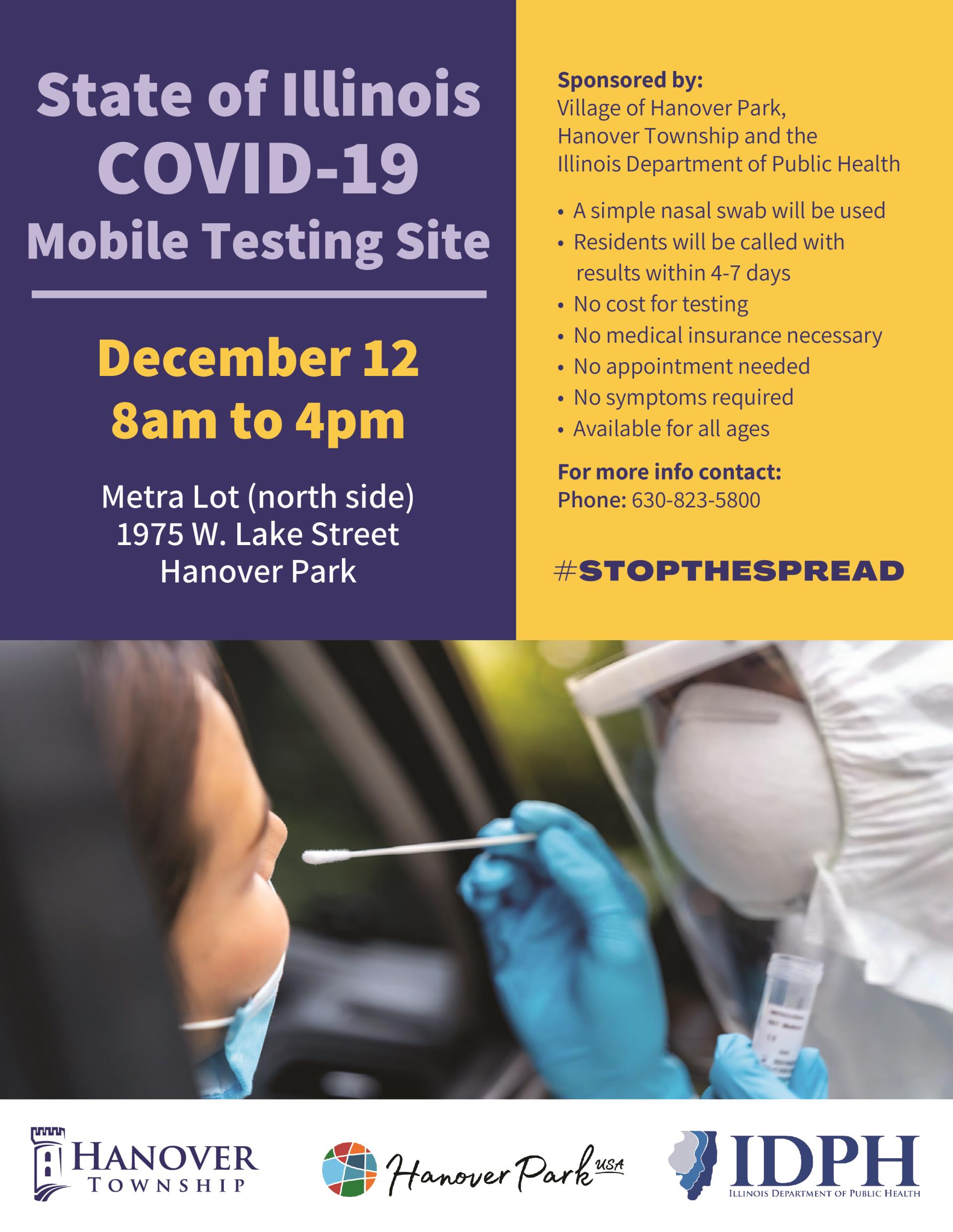 State of IL Mobile Testing Site 121220 - English