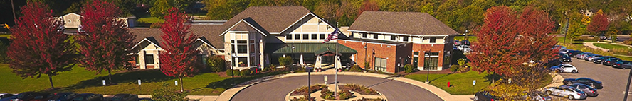 Landscape shot of Senior Center