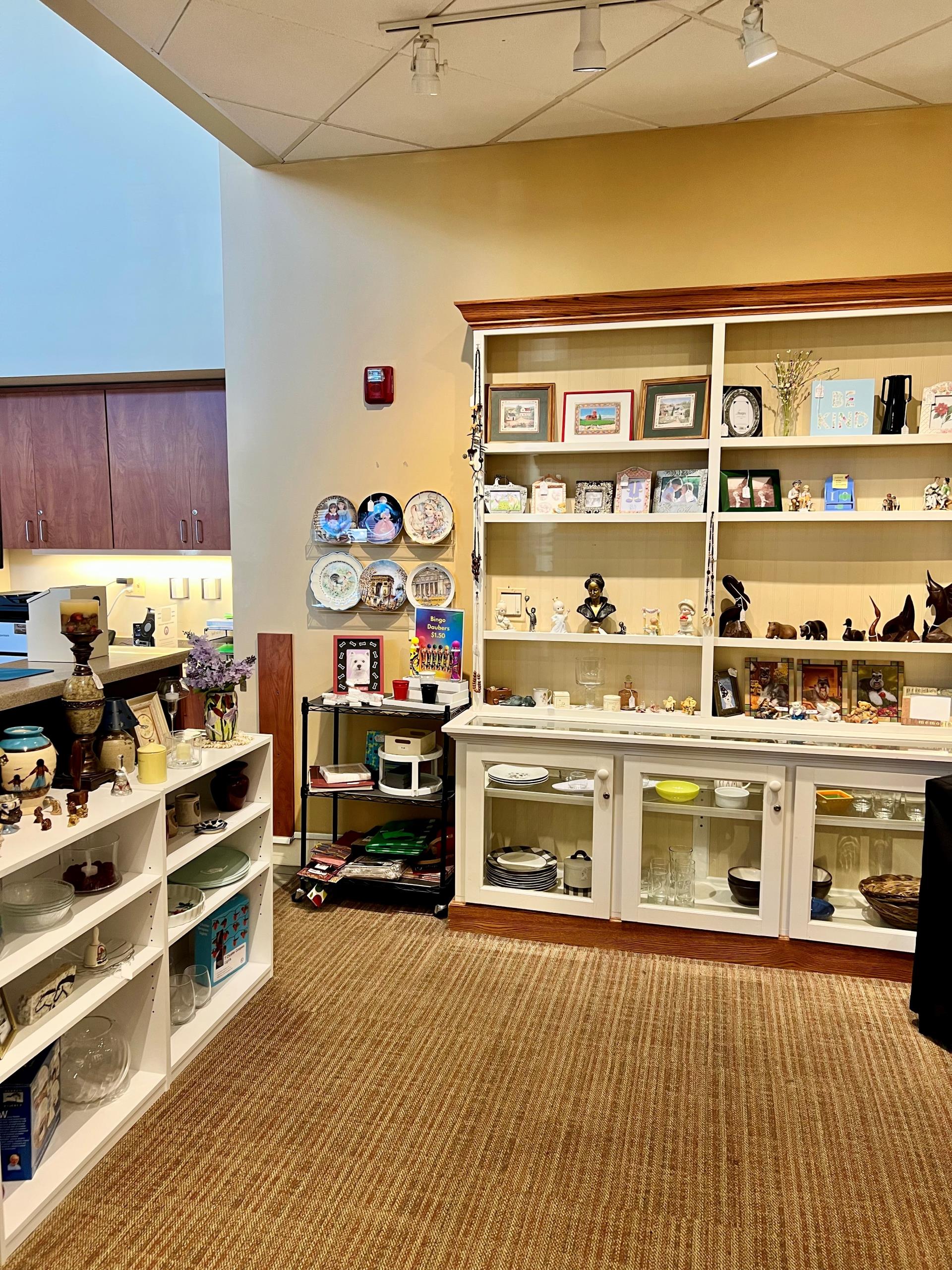 Gift Shop Inside Displays