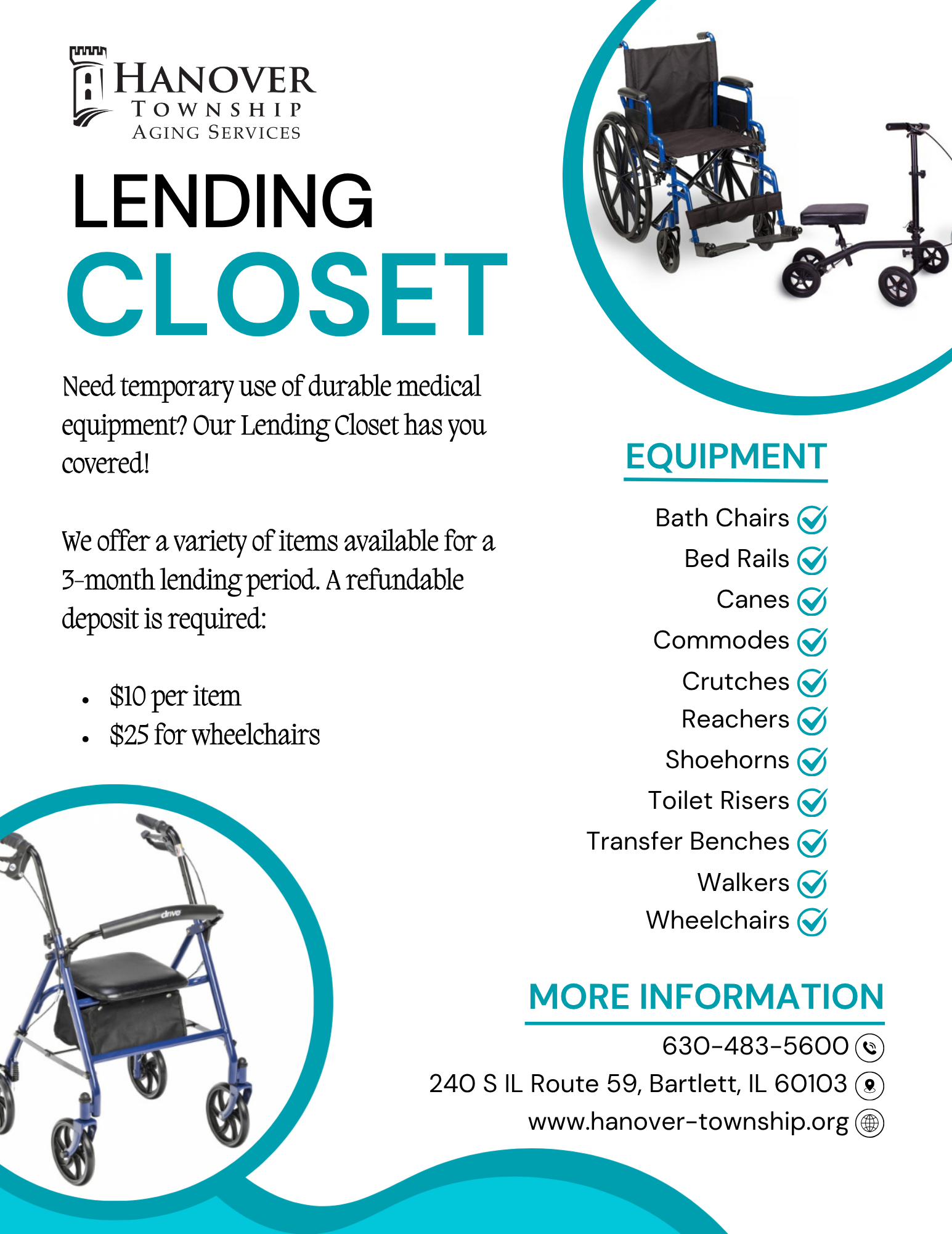 Lending Closet Flyer