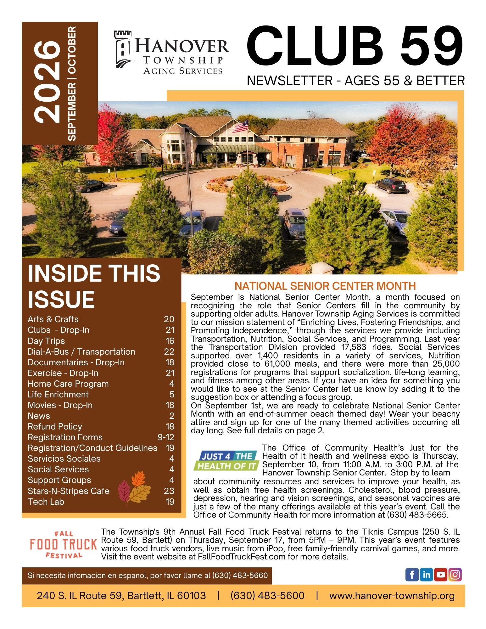 Club 59 Sept Oct 2026 Cover